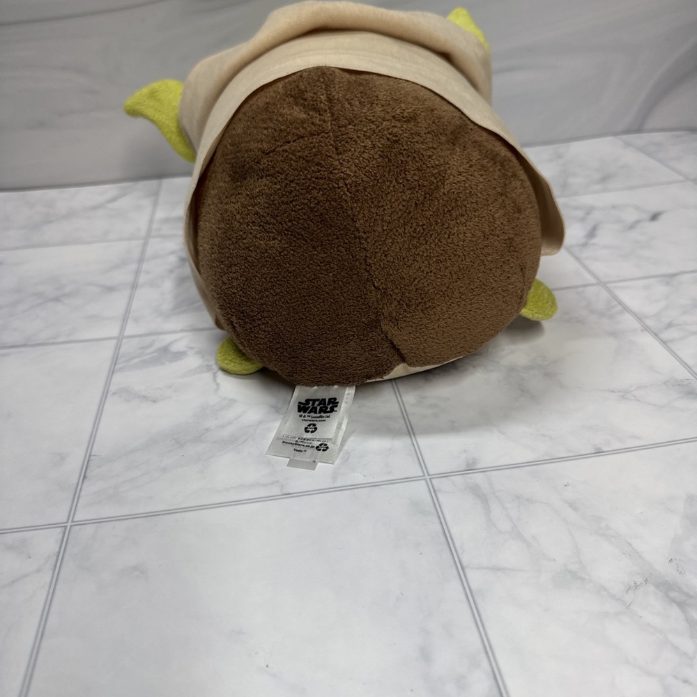 Yoda Star Wars Plush Disney Tsum Tsum Style Size 10" Stuffed Animal Plushy EUC - Picture 4 of 11